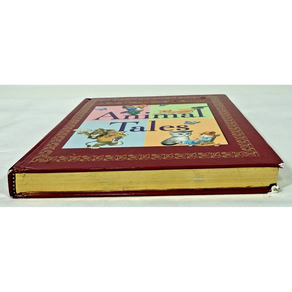 Golden Books Animal Tales Little Golden Book Collection Kids Red Gold Gilded - Picture 6 of 10